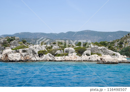 The ruins of the city of Mira, Kekova 116498507