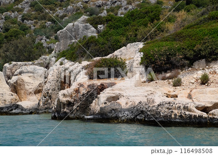 The ruins of the city of Mira, Kekova 116498508