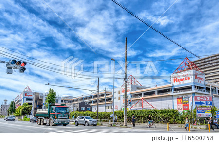 川崎市の都市風景 東門前駅 川崎市の都市風景 東門前駅 116500258