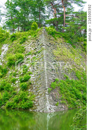 三重県 伊賀上野城の日本一の高石垣 三重県 伊賀上野城の日本一の高石垣 116500392