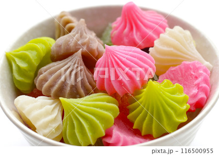 Allure, Colorful Thai sweet dessert Allure, Colorful Thai sweet dessert 116500955