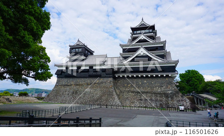 熊本県の熊本城 熊本県の熊本城 116501626