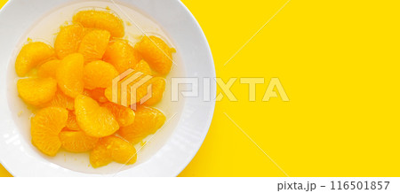 Mandarin orange in sweet syrup Mandarin orange in sweet syrup 116501857