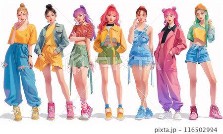 K-POPガールズグループのイメージ 116502994