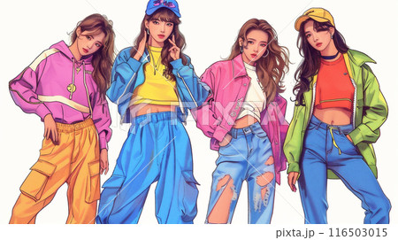 K-POPガールズグループのイメージ 116503015