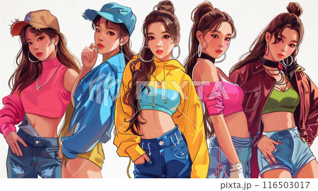 K-POPガールズグループのイメージ 116503017
