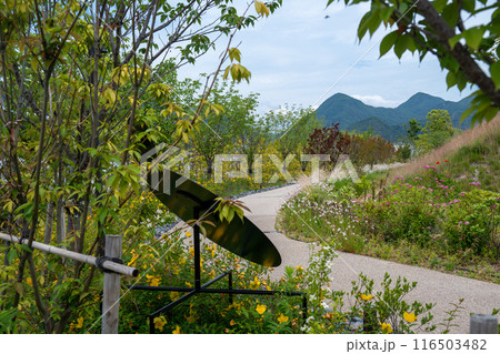 下瀬美術館 望洋テラスに続く道 広島県大竹市 下瀬美術館 望洋テラスに続く道 広島県大竹市 116503482