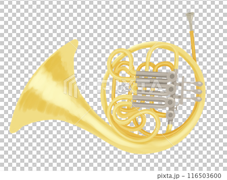Simple horn illustration 116503600