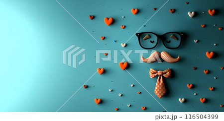 background, banner, postcard Dad's concept for Father's Day. 116504399