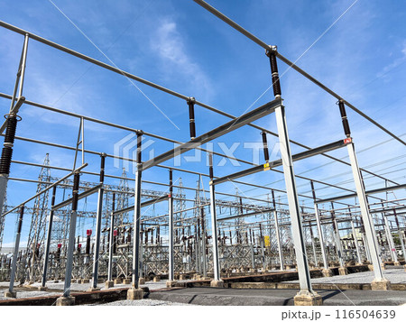 230kV Bus Bar in Air Insulated Substation (AIS) Switchyard 116504639