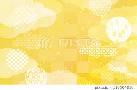 和風 和柄素材パターン 和風 和柄素材パターン 116504810