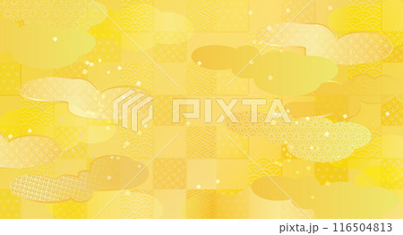 和風　和柄素材パターン 116504813