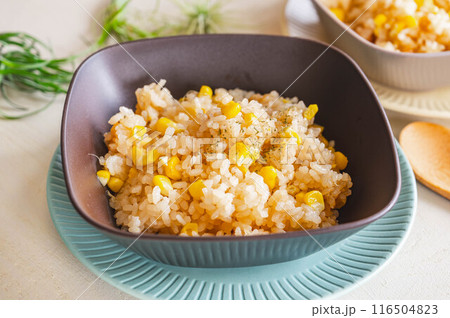 とうもろこしご飯 116504823