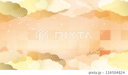 和風 和柄素材パターン 和風 和柄素材パターン 116504824