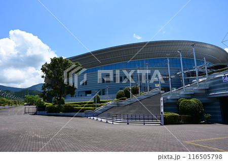 三重県営サンアリーナ(伊勢市朝熊町にある多目的アリーナ) 三重県営サンアリーナ(伊勢市朝熊町にある多目的アリーナ) 116505798