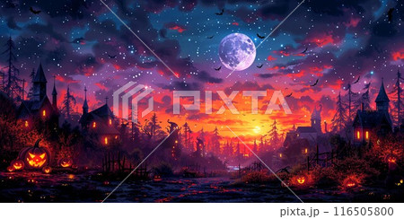 Halloween Background Halloween Background 116505800