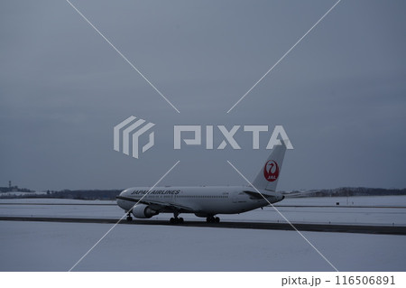 冬 旭川空港 冬 旭川空港 116506891