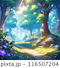 森のある風景 116507204