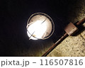 観魚洞トンネルのレトロな電灯 116507816