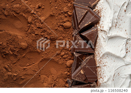 Cocoa's Curve. From Beans to Chocolate Bliss. 116508240