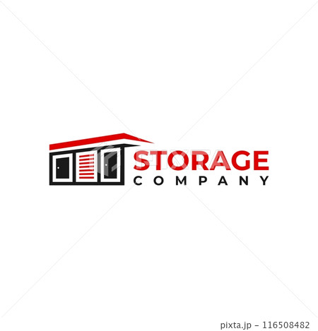 Illustration vector graphic of self storage company logo design template Illustration vector graphic of self storage company logo design template 116508482