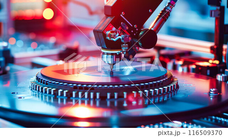 Silicon wafer for manufacturing semiconductor of integrated circuit computer. Silicon wafer for manufacturing semiconductor of integrated circuit computer. 116509370