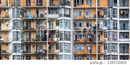 Old buildings in Batumi 116510805