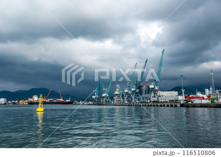Cargo port in Batumi Cargo port in Batumi 116510806