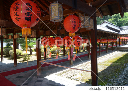 黄檗山萬福寺　水陸法会の回廊　京都府宇治市 116512011