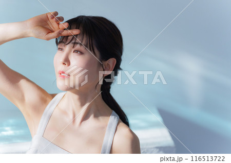 若い女性の美容スキンケア 若い女性の美容スキンケア 116513722