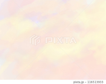夕暮れの水彩背景 116513933