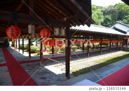 黄檗山萬福寺 水陸法会の回廊 京都府宇治市 黄檗山萬福寺 水陸法会の回廊 京都府宇治市 116515149