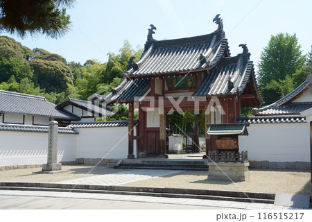 黄檗山萬福寺 総門 京都府宇治市 黄檗山萬福寺 総門 京都府宇治市 116515217