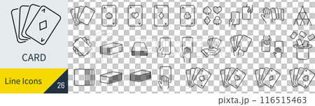 Card Icon Set 116515463