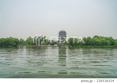 大明湖の風景 大明湖の風景 116516324