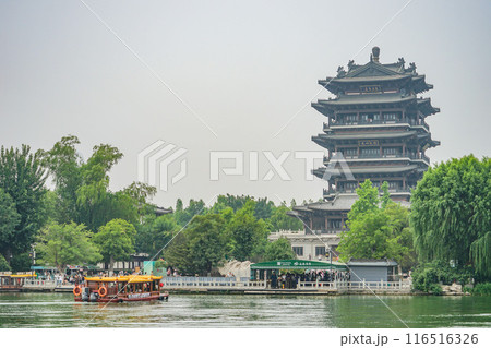 大明湖の風景 116516326