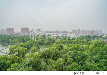 超然楼からの大明湖の風景 116516403