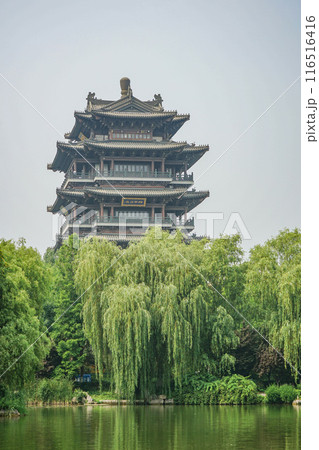 大明湖の風景 116516416