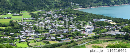 内之浦湾・肝付町の大パノラマ 116516461