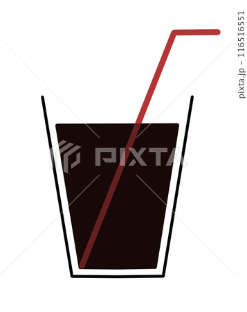 コップに入ったコーヒー等のアイコン4 コップに入ったコーヒー等のアイコン4 116516551