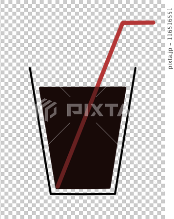 コップに入ったコーヒー等のアイコン4 コップに入ったコーヒー等のアイコン4 116516551