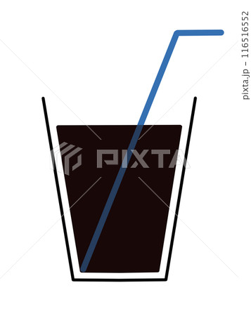 コップに入ったコーヒー等のアイコン5 コップに入ったコーヒー等のアイコン5 116516552