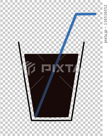 コップに入ったコーヒー等のアイコン5 コップに入ったコーヒー等のアイコン5 116516552