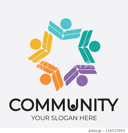 Community, network and social icon 116517054