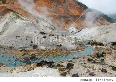 地獄谷と湯の川 116517065