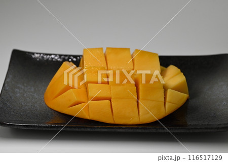 みずみずしい、おいいしい甘いマンゴー 116517129