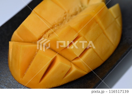 みずみずしい、おいいしい甘いマンゴー 116517139