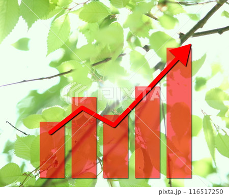 真夏の陽射しで紫外線などが増加するグラフ 真夏の陽射しで紫外線などが増加するグラフ 116517250