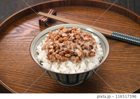 納豆かけご飯 納豆かけご飯 116517396