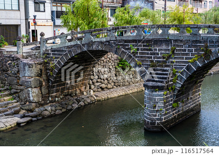 中島川と眼鏡橋【長崎市】 116517564